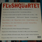 FLESHQUARTET ~ Goodbye Sweden ~ LP  Freddie Wadling - pikkukuva 2