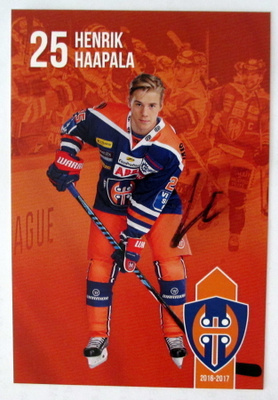 Henrik Haapala Tappara teamset kortti