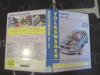VOLKSWAGEN PASSAT 1996 - 2000 korjausopas !!