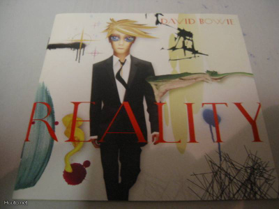 DAVID BOWIE -REALITY CD GTR. EARL SLICKIN NIMIKIRJOITUKSELLA