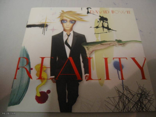DAVID BOWIE -REALITY CD GTR. EARL SLICKIN NIMIKIRJOITUKSELLA