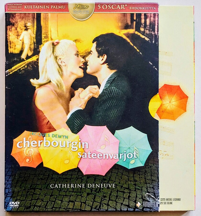 CHERBOURGIN SATEENVARJOT – Suomalainen DVD 1964 / 2004
