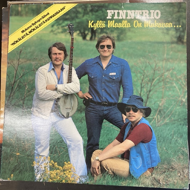 Finntrio - Kyllä maalla on mukavaa... (FIN/1978) LP