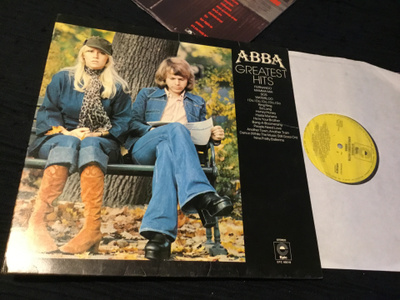 ABBA greatest Hits Uk Epic lp gf 1976