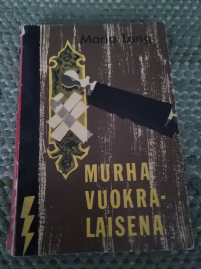 Maria Lang: Murha vuokralaisena -pokkari-