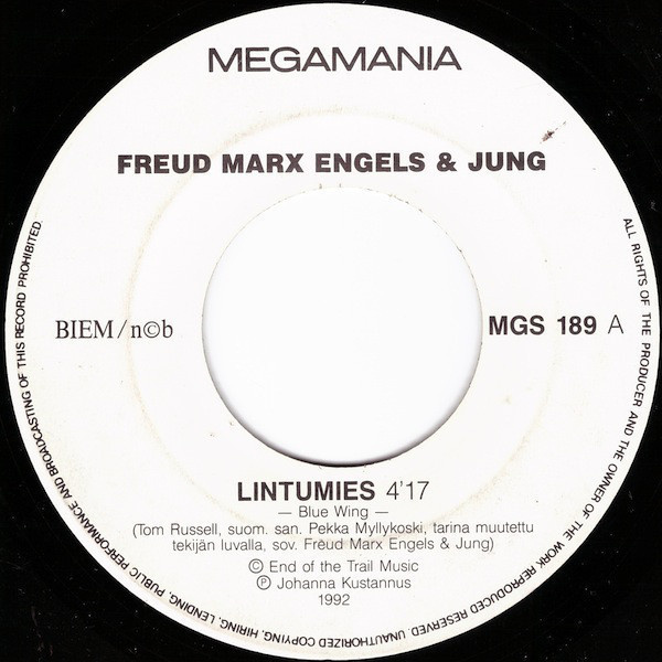Freud Marx Engels & Jung :  Lintumies  -  7"
