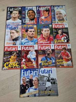 Futari ja Maali -lehdet 19 kpl 2007, 2008, 2009, 2010