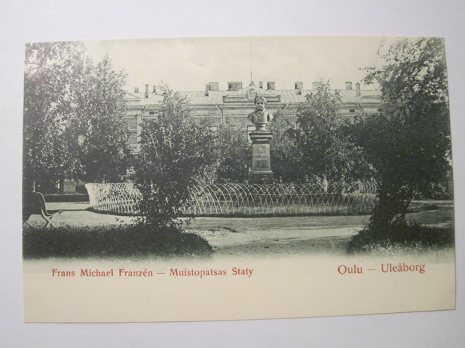 VANHA Postikortti Oulu HUIPPUKUNTO ennen-1905