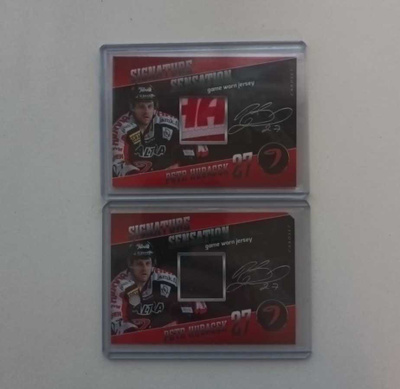 Cardset 16-17 Petr Hubacek, Jyp Signature Sensation /50