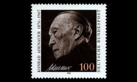 Saksa 1601 ** Konrad Adenauer (1992)
