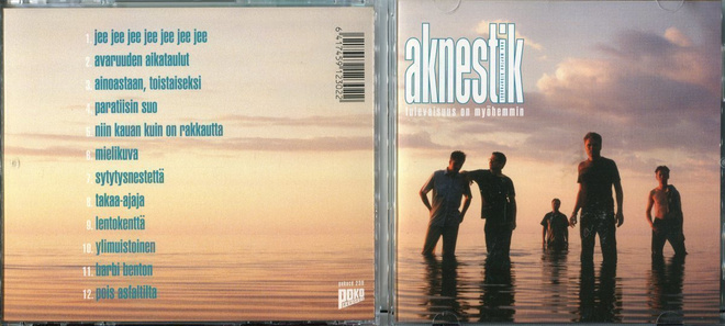 AKNESTIK . CD-LEVY . TULEVAISUUS ON MYÖHEMMIN