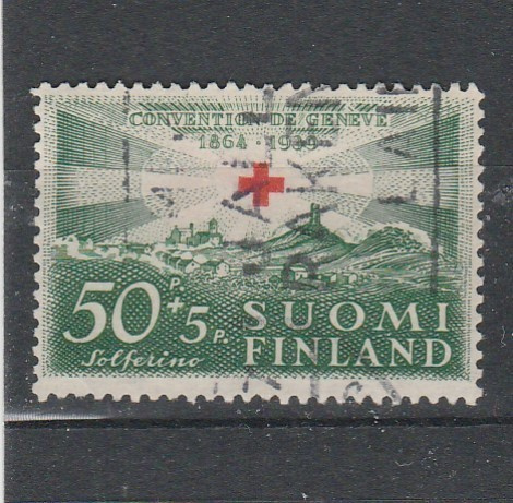 Suomi 1939, PR merkki 50p+5p,  , leimattu