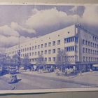 Varkaus, Keskus-Hotelli, bussi ja autoja, ei p. - pikkukuva 1