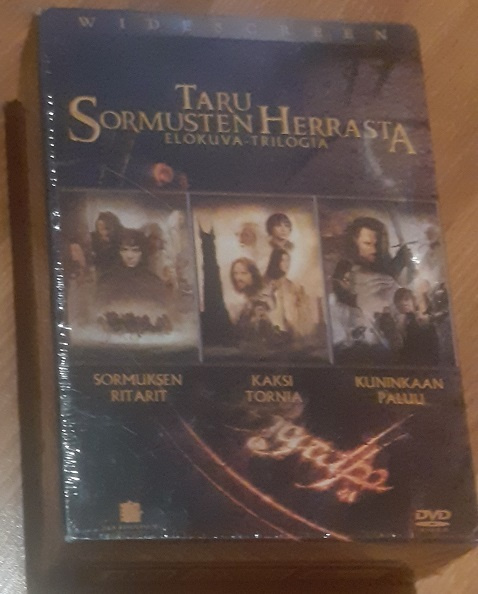DVD Taru Sormusten herrasta trilogia (Uusi)