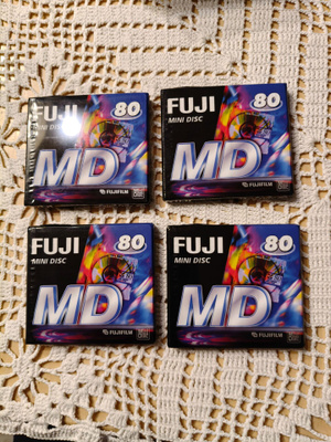 Minidisc Fuji 4 kpl