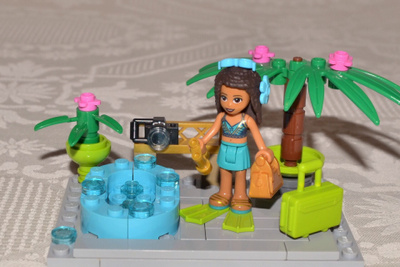 LEGO Friends - Andrea kylpylälomalla -
