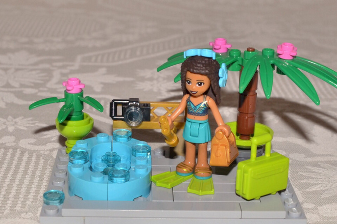 LEGO Friends - Andrea kylpylälomalla -