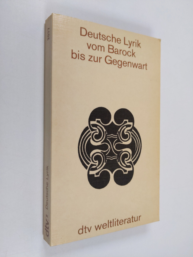Gerhard Hay ym. : Deutsche Lyrik vom Barock bis zur Gegen...