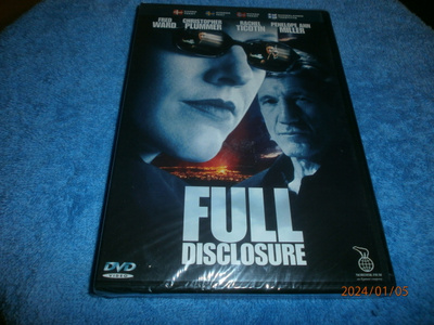 FULL DISCLOSURE uusi DVD