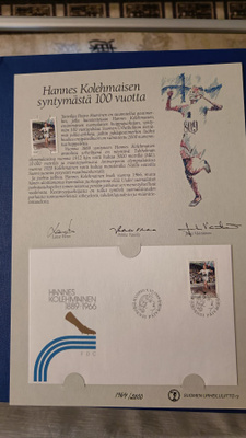 Hannes Kolehmainen 9.10-89 E.P.