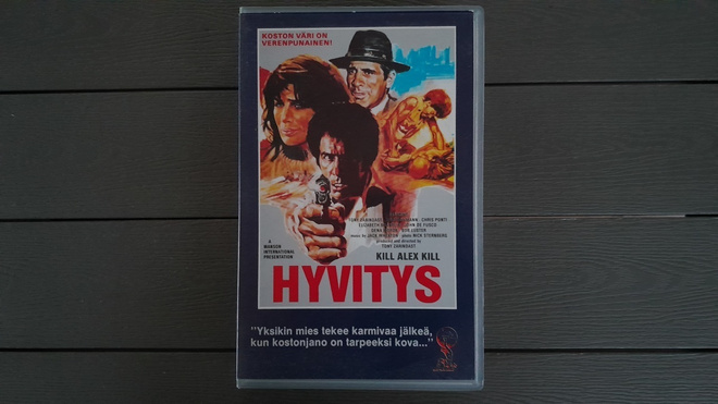 VHS: Hyvitys / Kill Alex Kill, FIx Atlas Video (1976)