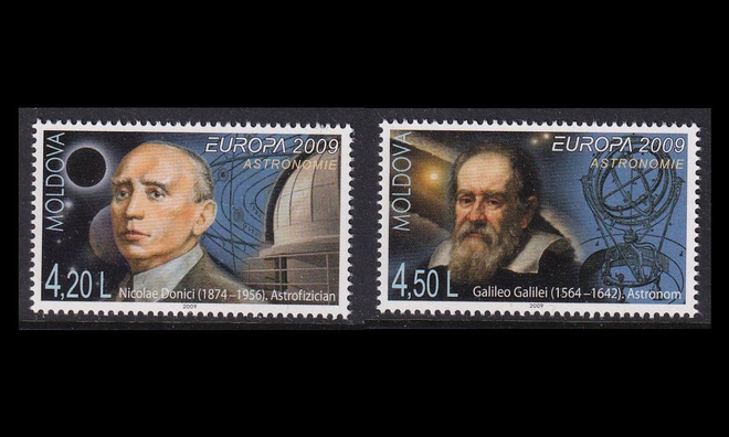 Moldova 650-1 ** Europa astronomia (2009)