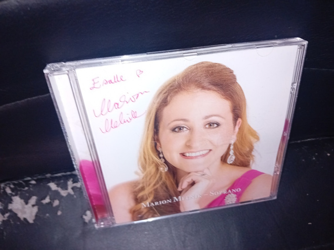 Cd Marion Melnik : Soprano ( SIGNED ) SIS POSTIKULU