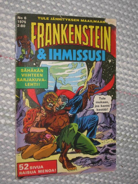 Frankenstein ja Ihmissusi nro 6 / 1975