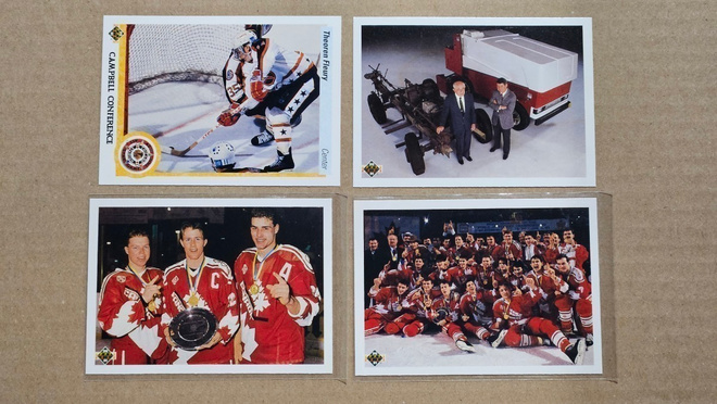 1990-91 Upper Deck Hockey (English) (NHL, WJC)