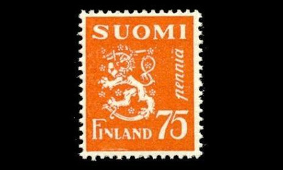 261 ** Leijona 75 p oranssi (1942)