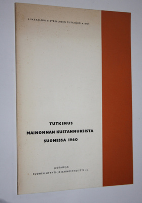 Liiketaloustieteellisen tutkimuslaitoksen suorittama tutk...