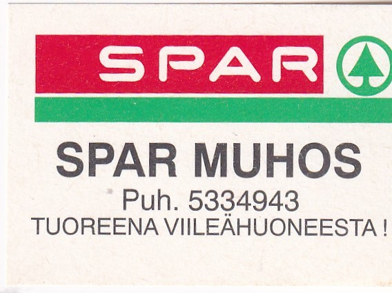 Kuusamo, Ouluntie, Seppo Murtovaara  , SPAR  b588