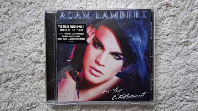 Adam Lambert: For Your Entertainment, CD.
