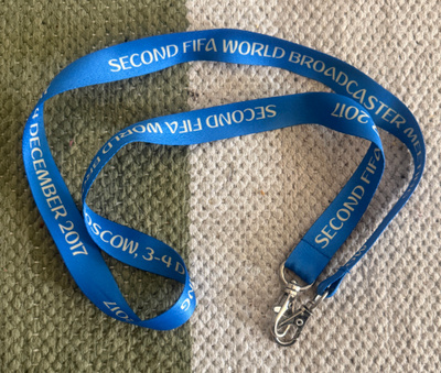 AVAINNAUHA / LANYARD - SECOND FIFA BROADCASTERS MEETING 2017