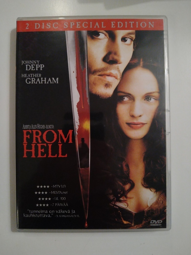 From Hell, 2- Levyn julkaisu ! - DVD