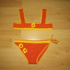 Bikinit 110/116cm, käsityötä! - pikkukuva 1