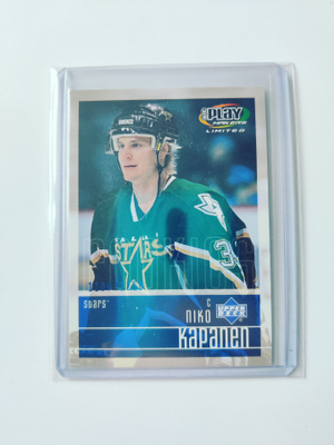Niko Kapanen 01-02 UD Play Makers Limited Rookie /1250