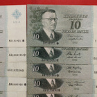 TÄHTI seteleitä, 24 kpl 10 mk 1963**. Kunto 3-4. (KD16) - pikkukuva 2