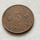 5 penniä v. 1927, circ - pikkukuva 1