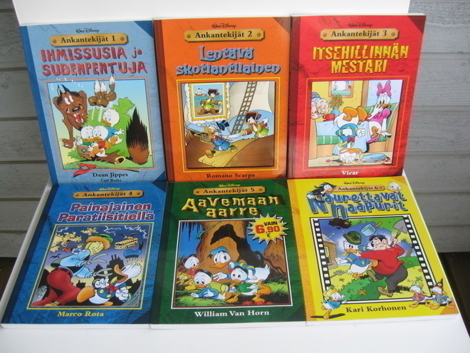ANKANTEKIJÄT SARJA, OSAT 1-6, PEHMEÄKANTISET V.2011-2013