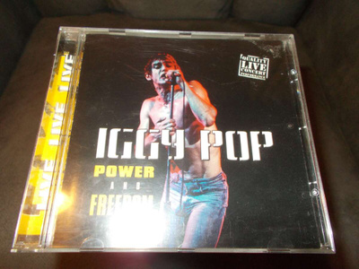 CD IGGY POP ** POWER AND FREEDOM ** LIVE