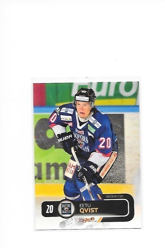 2011-12 Allsvenskan #38 Eetu Qvist Bofors Bobcats