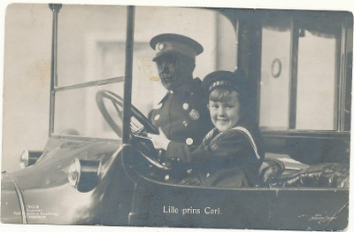 Ruotsin pikkuprinssi CARL - vanha kortti