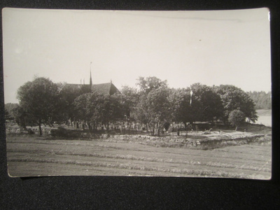 VANHA Postikortti Houtskari 1936