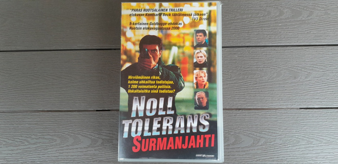 VHS: Surmanjahti / Noll Tolerans (Jakob Eklund 1999)