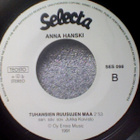 ANNA HANSKI  ::  ELÄMÄN HAITARI  ::  VINYYLI  7"    1991 - pikkukuva 3