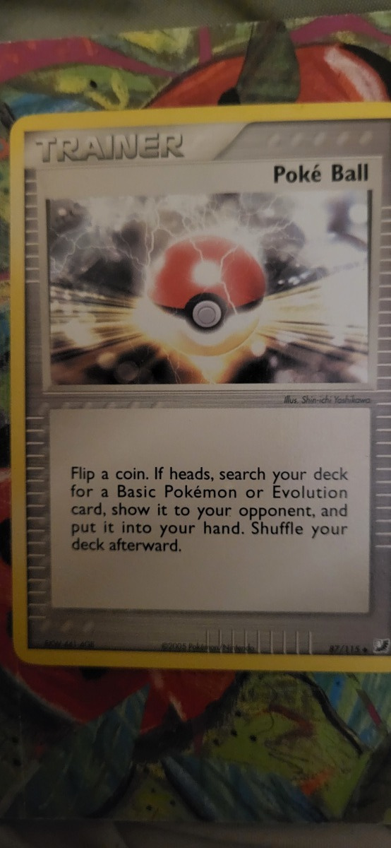 Poke Ball #87 Pokemon Unseen Forces Non Holo card