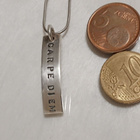 240€ Efva Attling Carpe Diem riipus hopea - pikkukuva 1