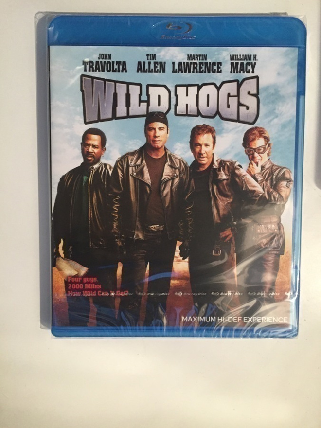 Wild Hogs (Blu-ray) Tim Allen, John Travolta UUSI MUOVEISSA!