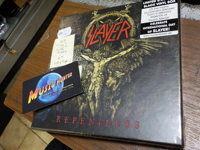 SLAYER - REPENTLESS 6 X 6,66" SINGLET  UUSI BOKSI
